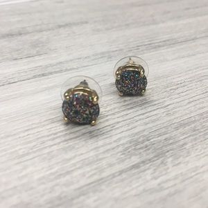 Multicolor glitter Mini studs